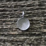 Mini  Fingerprint  Charm in  Sterling  Silver