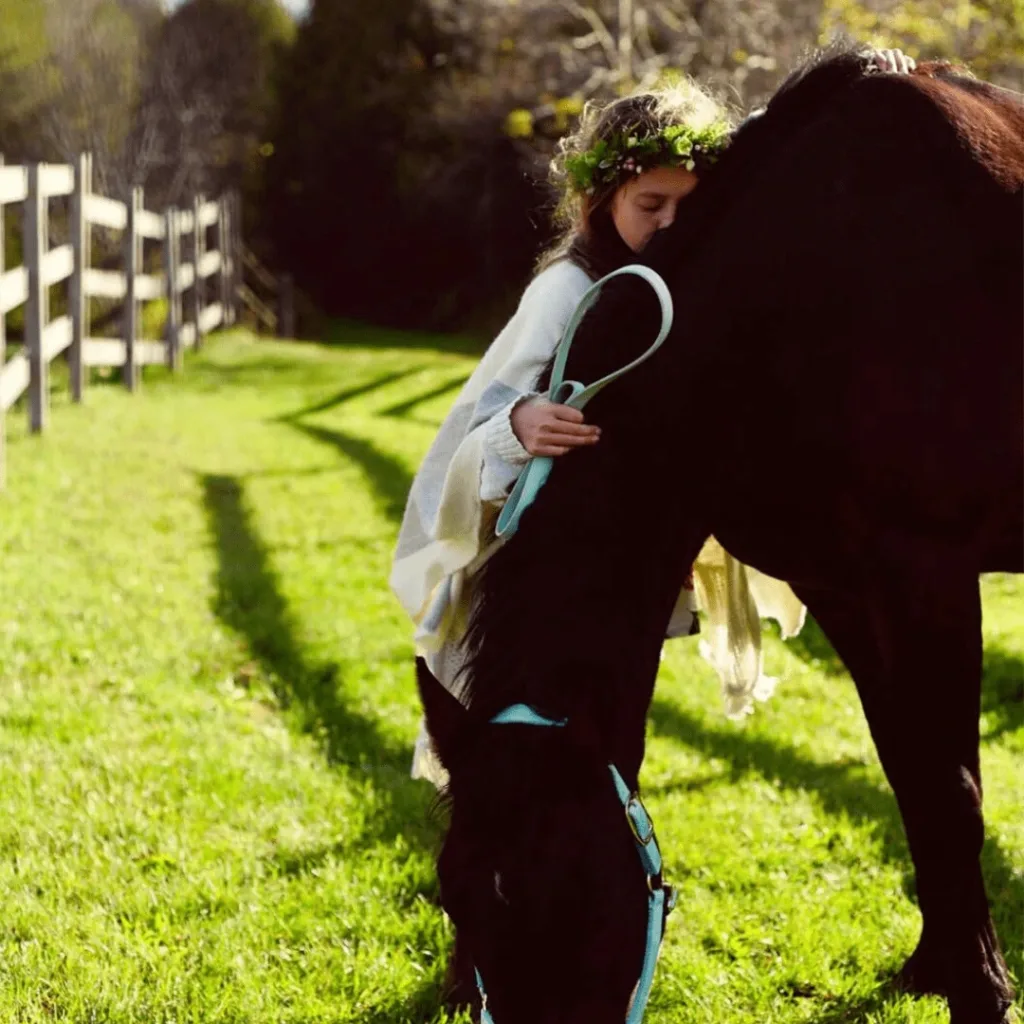 A Girl, Her Horse and the Lucky Charm of their Relationship