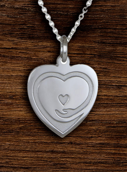 In  My  Heart  Rhodium  Plated2