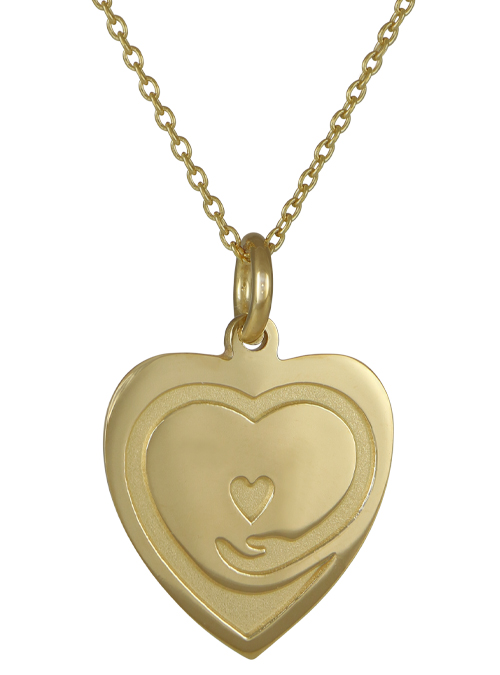 In My Heart Necklace, Yellow Gold