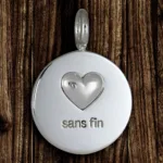 Sans Fin Pendant, Sterling Silver